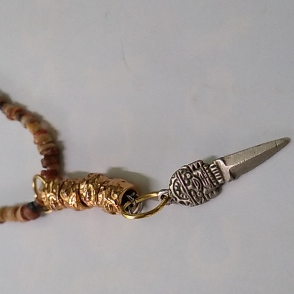 Mexico dagger stone necklace - Picture 4 of 5